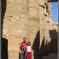 Ряды колонн в Луксорском храме